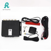 Caméra vidéo 4G WiFi CCTV DVR Tracker Taximètre avec capteur de carburant Mdvr tracker pour la surveillance du système de gestion des véhicules