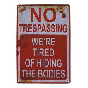 Letrero Metálico/De Hojalata Vintage de Diseño Personalizado con Forma 3D Pintada, Logotipo Personalizado, Decoración del Hogar, Venta al Por Mayor - Product Image 2