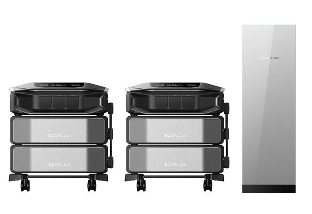 2x Ecos flow Delta Pro Ultra X Powerstations with The Smart Home Panel 3 2 Limited Stock Available for sale