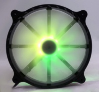 Refroidisseur d'eau en cuivre JNP ARGB 20 cm 12 V 200 mm, ventilateur silencieux pour processeur, pour boîtier d'ordinateur de jeu
