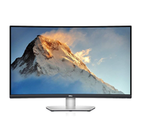 Nouveau moniteur LED à rétroéclairage VA avec résolution 3840 x 2160, 60 Hz, pour Dell, 32 pouces, incurvé, 4K UHD, USB-C - S3221QS