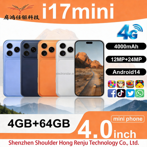 Teléfono I17 Mini 4+164G, 5.5 Pulgadas, Procesador Rápido, Batería <span class=keywords><strong>de</strong></span> Larga Duración, Smartphone Android 5G 2026 NUEVO, Smartphone Celular LTE, Gran Venta - Product Image 2