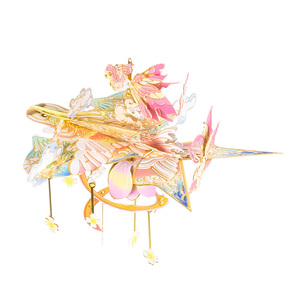 ARTYIMO Fate of Three Lifetimes Vente en gros Jouet de puzzle STEM Cadeau de mariage Décoration Kits de modè<span class=keywords><strong>les</strong></span> métalliques OEM Puzzle métallique 3D - Product Image 1