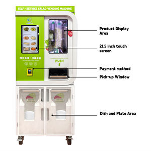Vsegar tren baru makanan segar layanan mandiri mesin dispenser untuk kantor sayuran mesin penjual Salad - Product Image 4