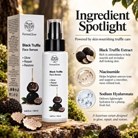 Sérum Visage Anti-Âge et Anti-Oxydant au Peptide de Truffe Noire Fermentée, Lissant les Rides, Raffermissant et Renforçant la Barrière Cutanée