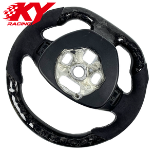 Volant sport LED en fibre de carbone forgée, style course personnalisé, pour Chevrolet Corvette C7 ZR1 Z06 Z51 Camaro SS ZL1 RS - Product Image 3