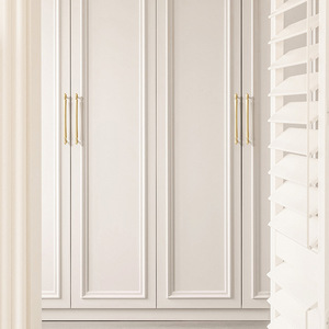 Manija y Pomo para muebles de latón macizo para armario, cajón, armario, dormitorio y cocina, manija de puerta de aleación de moda - Product Image 1