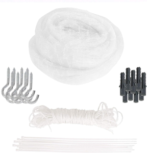 <span class=keywords><strong>Filet</strong></span> de protection en PEHD noir pour terrains de sport, clôture de sécurité pour animaux domestiques, <span class=keywords><strong>filet</strong></span> de <span class=keywords><strong>cage</strong></span> de frappe, protection pour balcon, fenêtre et <span class=keywords><strong>escalier</strong></span> - Product Image 6
