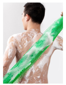 Esponjas exfoliantes africanas, toalla de malla para baño, paño de baño de doble cara para lavar el cuerpo, para una piel suave, exfoliante para la espalda y la ducha - Product Image 5