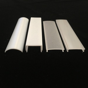 Tùy chỉnh nhựa <span class=keywords><strong>LED</strong></span> Strip Bìa <span class=keywords><strong>Acrylic</strong></span> PMMA Polycarbonate PC đùn tuyến tính ánh sáng khuếch tán ống kính nhà ở Chụp đèn hồ sơ - Product Image 2