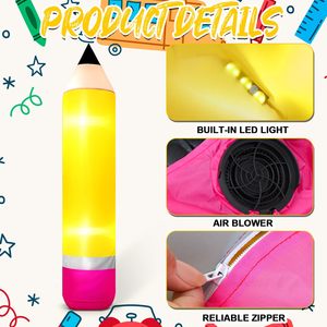 Graduation Bienvenue Retour à l'école Décoration extérieure gonflable <span class=keywords><strong>Crayon</strong></span> géant Blow up <span class=keywords><strong>Crayon</strong></span> gonflable - Product Image 3