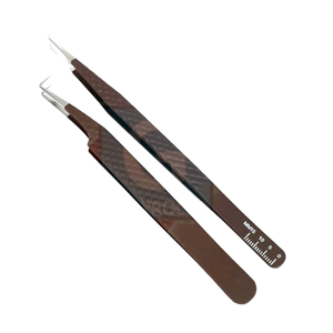 Pinzas de Acero Inoxidable Antimagnéticas y Duraderas para Extensión de Pestañas y Herramientas de Belleza con Punta Suave de 10 mm de Longitud y Embalaje en Bolsa - Product Image 4
