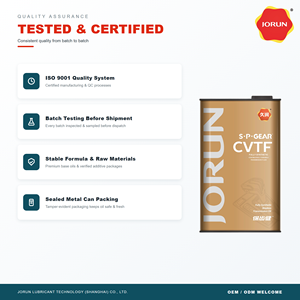 JORUN Fluido de Transmisión Continuamente Variable (CVTF) Totalmente Sintético para Cajas de Cambios CVT de Automóviles, Suministro Global al por Mayor - Product Image 3