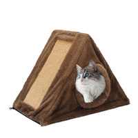 Peppy Buddies Kurzes Plüsch Kleines Sisal Cat Scratcher Katzen bett