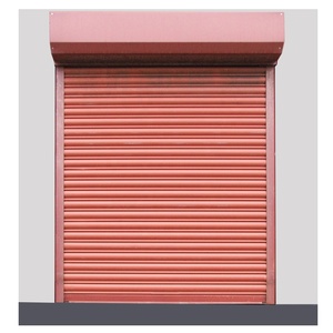 2025 mới Kim Loại cuộn lên cửa ra vào Cơn Bão bằng chứng thép Con lăn màn trập cửa nhà để xe kho bên ngoài cửa cuốn nhà máy giá - Product Image 5