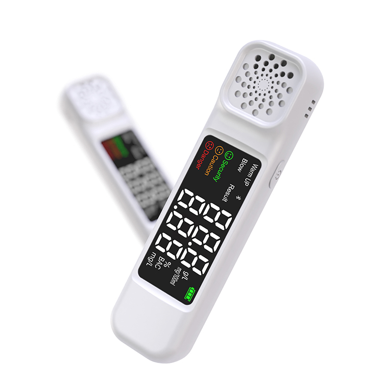 2022 Hot Sale Portable Drinking Tester Breath Checker Alcohol Tester Machine Alcohol Test Machine With Blue Tooth