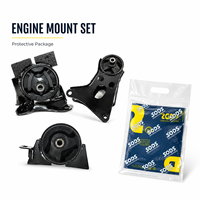 12361-02110 Motorlager-Set Komplettes Gummi-Kit Schutzpaket Langlebige Auto-Ersatzteile für Land Cruiser