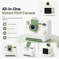 Kamera Instan Mini Printer Foto Thermal Uyin P23b Grosir untuk Anak, Rekam Video, Layar 2.4 inci, Baterai 1200mAh, 203dpi