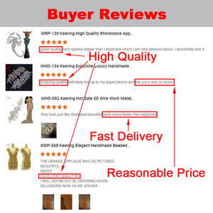 WTP-1417 Professional Factory Price Wholesale <strong>Bugle</strong> <strong>Beads</strong> Trim for Dress and Garment - Product Image 6