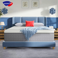 Matelas en latex naturel pour hôtels européens de premier plan, commande en ligne, matelas double, twin, king size, matelas en mousse à mémoire de forme avec gel