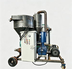 เครื่องลำเลียงลมแบบ 10T, เครื่องดูดเมล็ดพืชแบบลมสำหรับถั่วเหลืองและข้าวโพด, เครื่องป้อนอาหารเคลื่อนที่สำหรับคลังเก็บเมล็ดพืช - Product Image 1