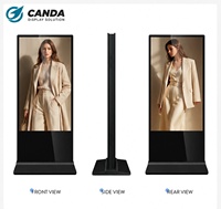 Affichage publicitaire sur pied, écran interactif Android LCD, signalétique numérique et écrans d'affichage, écran numérique