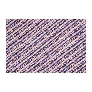 Tissu Tweed Fantaisie Coréen Haut de Gamme Rose-Ivoire-Marine Rayé Bouclé – Textile Tissé Personnalisé OEM & ODM - Product Image 2