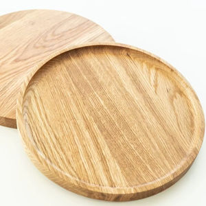 Bandeja Decorativa Artesanal para Experiencias Gastronómicas Elegantes, Madera de Acacia Tallada a Mano, Hermosa y a Precio Económico - Product Image 1