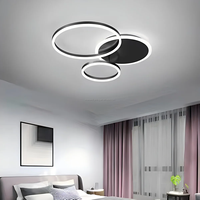Lampes de plafond LED en aluminium modernes et créatives de haute qualité pour restaurant, maison, chambre à coucher, salon, lampes de plafond nordiques