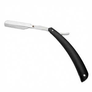 Rasoir manuel professionnel à lame droite en acier inoxydable, pour salon de coiffure, rasoir pliant pour homme, rasoir pour le visage pour homme - Product Image 2