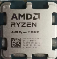 Untuk AMD Ryzen 9 9900X AM5 12-Core 24-Thread Desktop CPU untuk Suku Cadang Bekas Belum Teruji