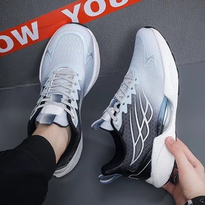 Sneakers da Uomo Nuovo Stile Traspiranti <span class=keywords><strong>con</strong></span> Lacci Scarpe in Rete Moda Casual Antiscivolo Scarpe Vulcanizzate Tenis Masculin - Product Image 6