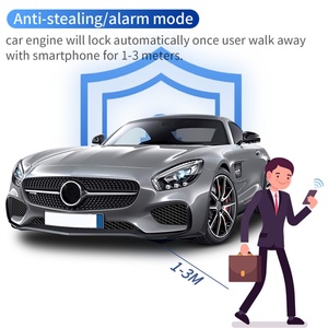 EASYGUARD Im003 ระบบกันขโมยรถยนต์แบบไร้สาย RFID 2.4GH ควบคุมผ่านแอพสมาร์ทโฟน พร้อมบลูทูธ ควบคุมการสตาร์ทเครื่องยนต์ ล็อคและปลดล็อคอัตโนมัติ DC12V - Product Image 6