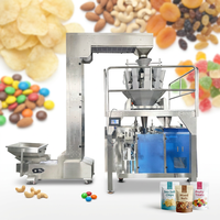 Machine d'emballage automatique multifonctionnelle pour sachets préformés Doypack, remplisseuse horizontale pour aliments, snacks et granulés