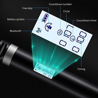 Corde à sauter intelligente avec écran LED RS1949, compteur de calories, puce améliorée