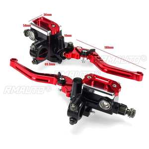 Pompe à frein hydraulique universelle pour moto 7/8" 22mm, levier d'embrayage, cylindre maître, réservoir pour moto sportive 50cc-300cc, moto de rue - Product Image 6