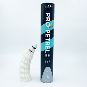 โรงงานผลิตลูกแบดมินตัน 3in1 ขายส่ง สำหรับสินค้าขายดีในตลาดเอเชีย Pro Petrel <span class=keywords><strong>747</strong></span> - Product Image 4