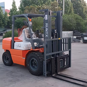 Runtx, gran oferta, Mini carretilla elevadora <span class=keywords><strong>CPCD30</strong></span>, carretilla elevadora diésel, horquilla de 3 toneladas, tamaño pequeño, tracción en las 4 ruedas, mástil de visión amplia con CE - Product Image 3