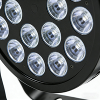 Luces LED RGBW 5 en 1/6 en 1 de Última Generación para Escenarios, Iluminación Profesional con Controlador DMX para Discotecas, Bares y Fiestas