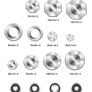 Custom Round Textile <b>Fabric</b> Cloth <b>Cutting</b> <b>Machine</b> Circular Knife Blade - Product Image 6