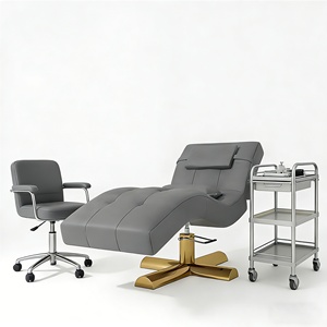 <span class=keywords><strong>Lit</strong></span> <span class=keywords><strong>de</strong></span> cils électrique <span class=keywords><strong>de</strong></span> luxe XINMAN <span class=keywords><strong>rose</strong></span> moderne pour salon <span class=keywords><strong>de</strong></span> beauté, matelas incurvé pour spa et soins du visage - Product Image 4