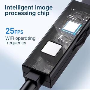 Caméra analogique de type C, objectif 8 mm, caméra d'inspection endoscopique 1080P avec 8 lumières LED pour smartphones Android et IOS - Product Image 5