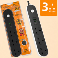Multiprise USB standard britannique pour le Moyen-Orient et l'Arabie Saoudite, avec câble de 2 mètres, vente en gros d'usine