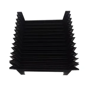 CNC Machine Tool Linear Flexible Accordion Telescopic Protection Dust Cover