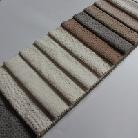Tissu polyester tricoté circulaire doux et durable, respirant et extensible, pour la décoration de coussins de canapé
