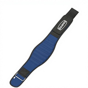 SAIBRO Waist <b>Support</b> <b>Belt</b> Blue Breathable Adjustable Buckle Closure for Weight Lifting Strength Training Unisex - Product Image 4