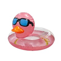 Bouée de natation gonflable de luxe YaBin en forme de canard anti-retournement pour adultes et enfants, flotteur de piscine en PVC, jouets aquatiques d'été pour la plage