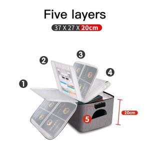 Bolsa de Almacenamiento para Documentos y Certificados de 5 Capas, Impermeable, con Cierre, Venta al Por Mayor - Product Image 3