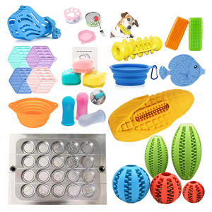 ODM OEM produit en caoutchouc de silicone personnalisé tapis de bol pour animaux de compagnie corde de traction jouet à ronger jouet à faire du son - Product Image 4