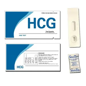 Hochpräzises Urin-Schwangerschaftstest-Kit Streifen-Kassette HCG-Schwangerschaftsteststreifen/Kassette/Schnelllesbarer HCG-Schwangerschaftstest